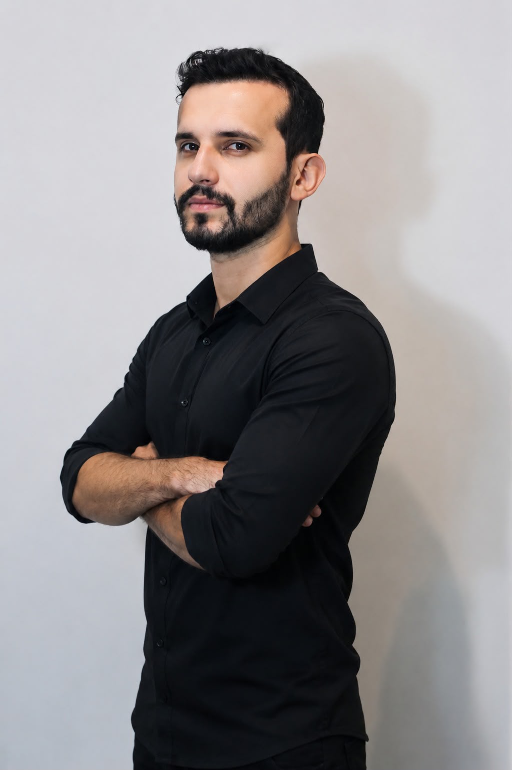 Retrato de Alcides Fogaça Neto